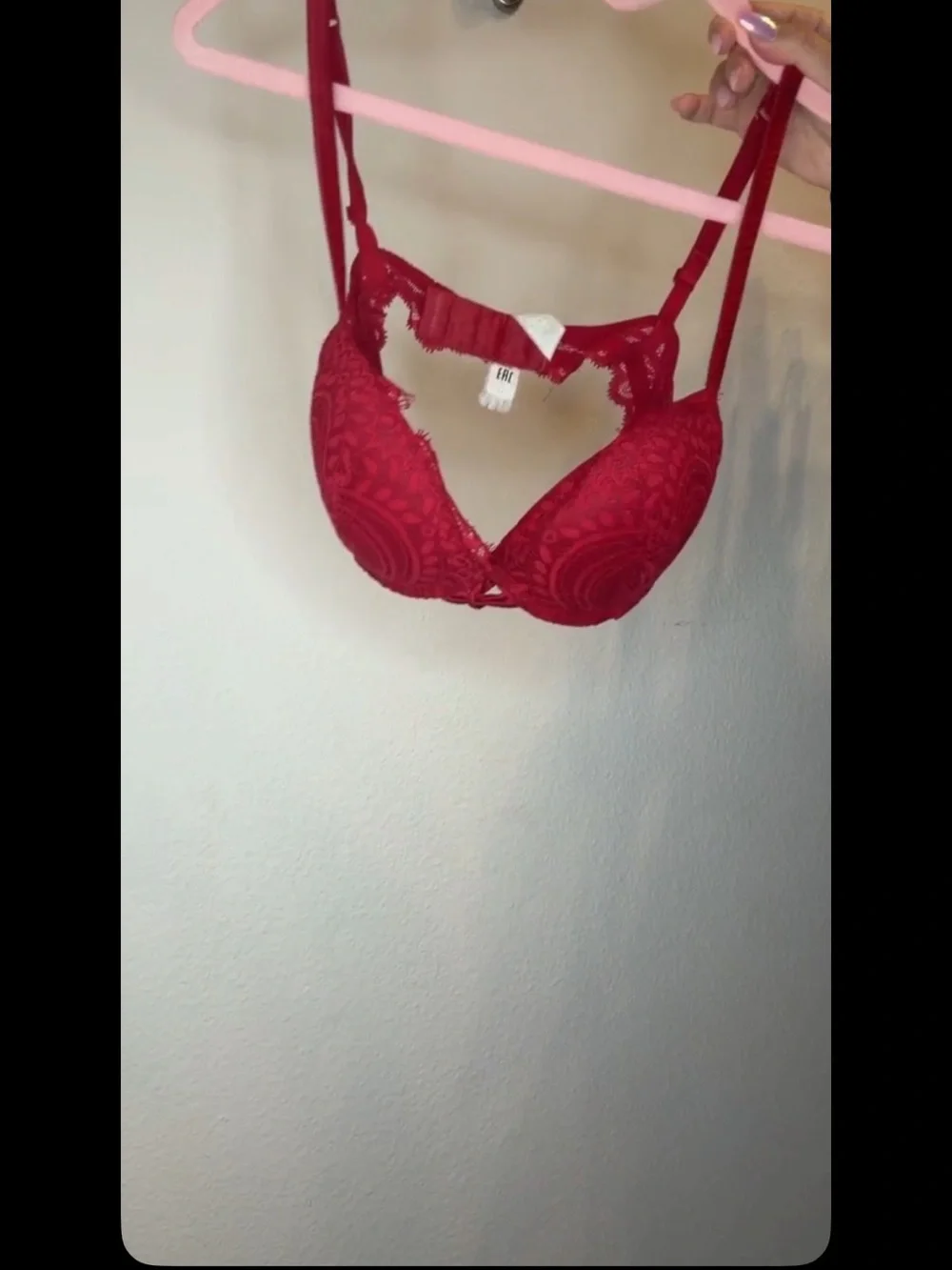 Victoria's Secret Burgundy Lace Underwire Bra bundle